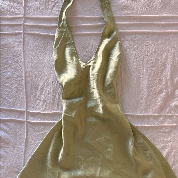 Dresses & Skirts - Princess Polly open back satin dress